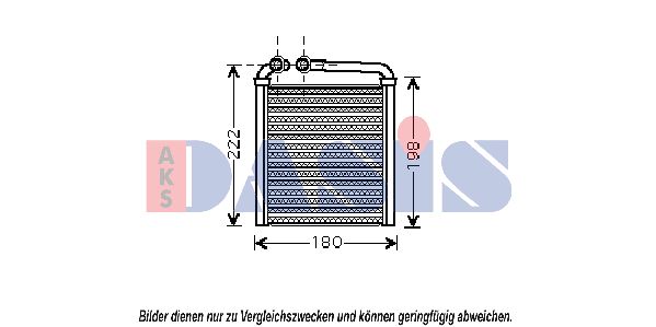 AKS DASIS Lämmityslaitteen kenno 049014N